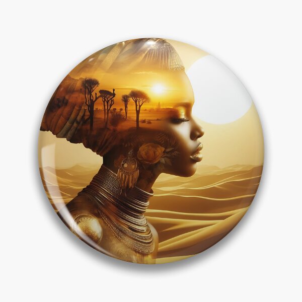 Item preview, Beautiful Ebony Woman designed and sold by GalleryBrisArt.