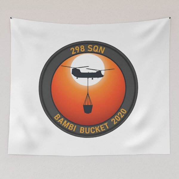 Item preview, Royal Netherlands Air Force 289 Squadron CH-47 Chinook "Bambi Bucket" 2020 Operational Insignia designed and sold by CharlieDesings.