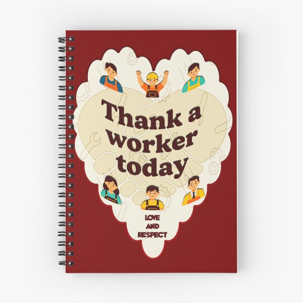 Item preview, Thank a Worker Today Vintage Style Appreciation Design designed and sold by Topoartispp.