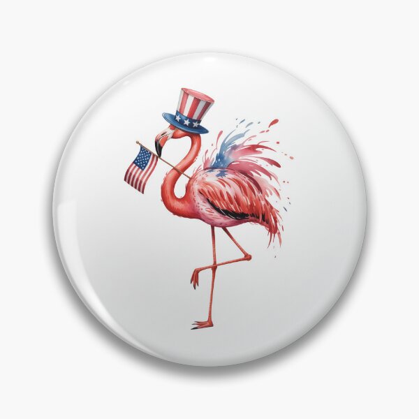 Item preview, Patriotic Flamingo designed and sold by jkrphoto.