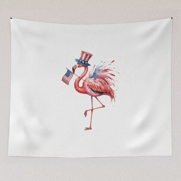 Item preview, Patriotic Flamingo designed and sold by jkrphoto.