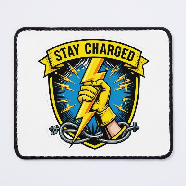 Item preview, Electrician Lineman Power Fist Sticker designed and sold by creators_collective.
