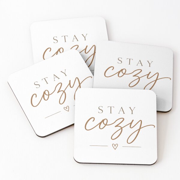 Item preview, Stay cozy typography designed and sold by Side Quest Co..