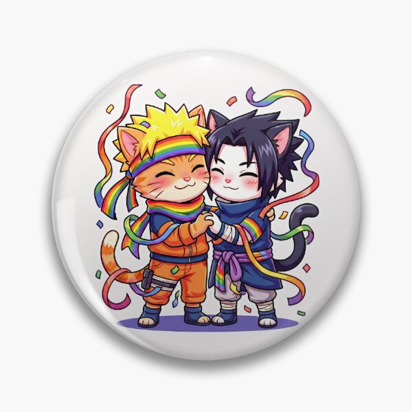 Item preview, Narusasu Neko kawaii Pride month  designed and sold by CuteKats.
