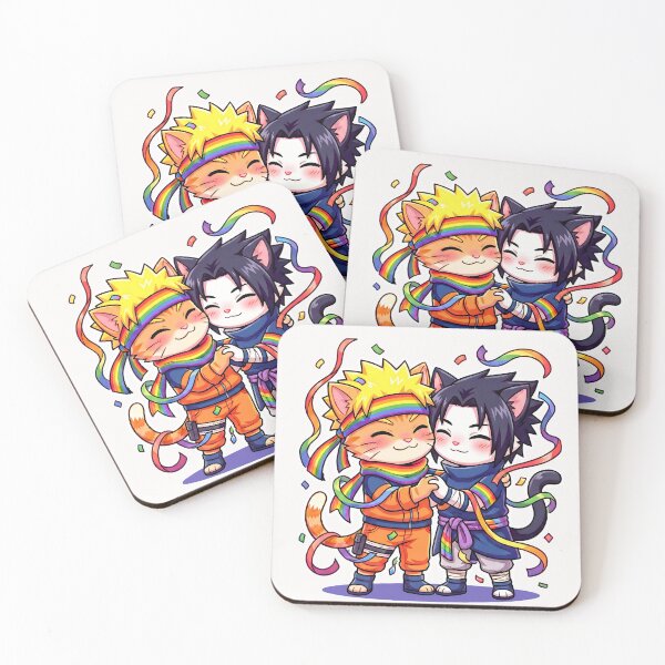 Item preview, Narusasu Neko kawaii Pride month  designed and sold by CuteKats.