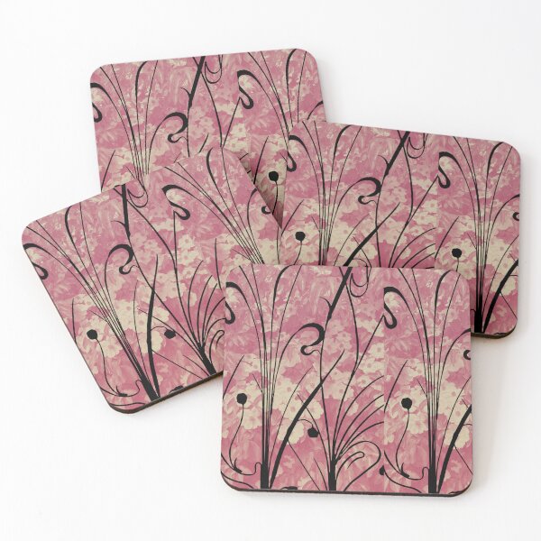Item preview, Wildflowers in pink designed and sold by RhoQA.