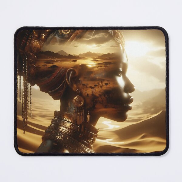 Item preview, Beautiful Ebony Woman designed and sold by GalleryBrisArt.