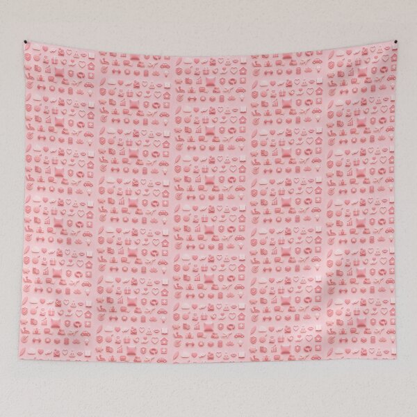 Item preview, Wellness & Lifestyle Icon pink Collection – Minimal Universal Symbol Set designed and sold by Hookesmode.
