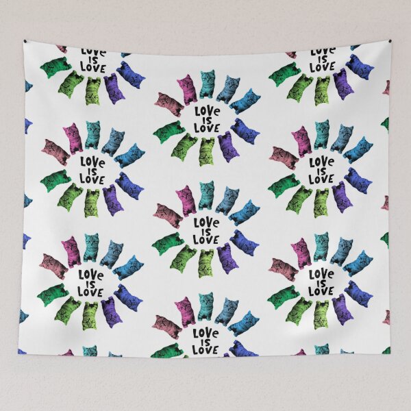 Item preview, Lodging Cats, love is love designed and sold by Karitza Daniela.
