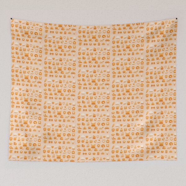 Item preview, Wellness & Lifestyle Icon orange Collection – Minimal Universal Symbol Set designed and sold by Hookesmode.