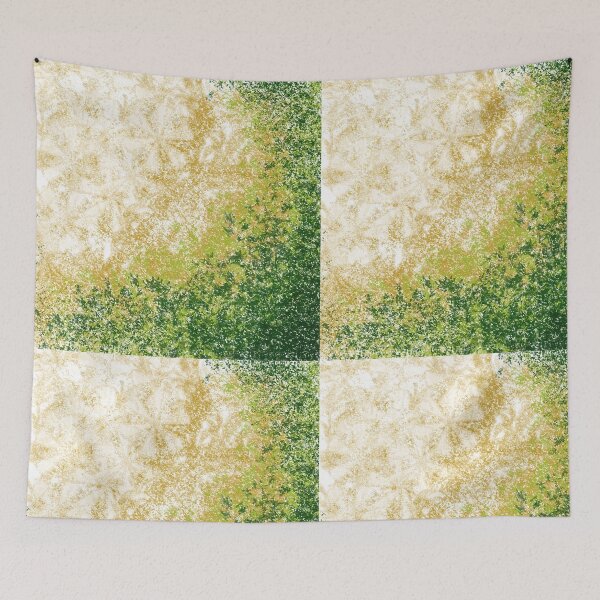Item preview, Soulful Green Glow - Boho Geometric Abstract designed and sold by IO Soul Spaces.