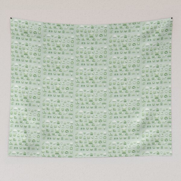 Item preview, Wellness & Lifestyle Icon green Collection – Minimal Universal Symbol Set designed and sold by Hookesmode.