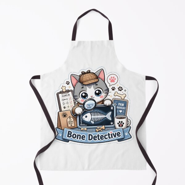 Item preview, Bone Detective | Cute Veterinary Radiology Cat X-Ray Design designed and sold by Bettybee00.