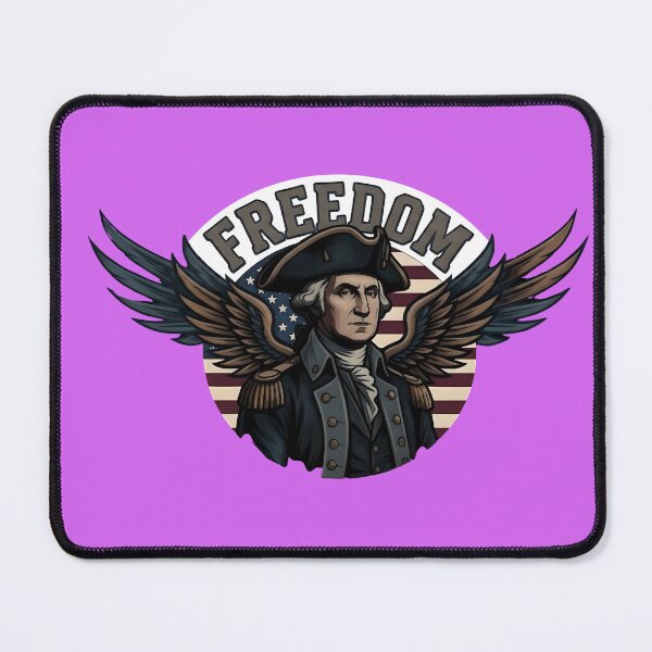 Item preview, George Washington Freedom Patriotic Eagle Design designed and sold by Utopian-Magic.