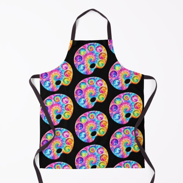 Item preview, Rainbow Tie-Dye Paint Palette Art designed and sold by jgvisualarts.