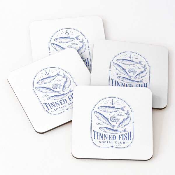 Item preview, Tinned Fish Social Club Sardine Coastal Design designed and sold by itsmorabit.