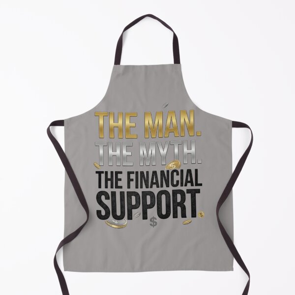 Item preview, The Man The Myth The Financial Support Funny Typography Collection designed and sold by unicatello.