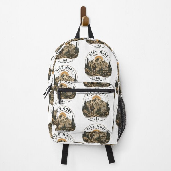 Item preview, Hike more, worry less designed and sold by Side Quest Co..