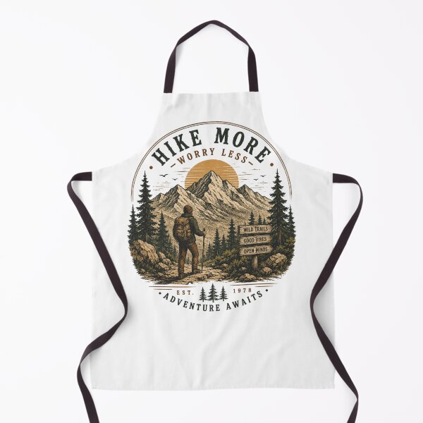 Item preview, Hike more, worry less designed and sold by Side Quest Co..