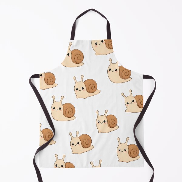 Item preview, Cute Kawaii Snail Garden Animals Adorable Seamless Pattern designed and sold by Seculinator.