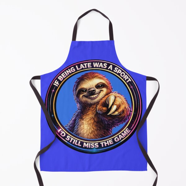 Item preview, Sloth - If Being Late Was A Sport, I'd Still Miss The Game designed and sold by shorethings.