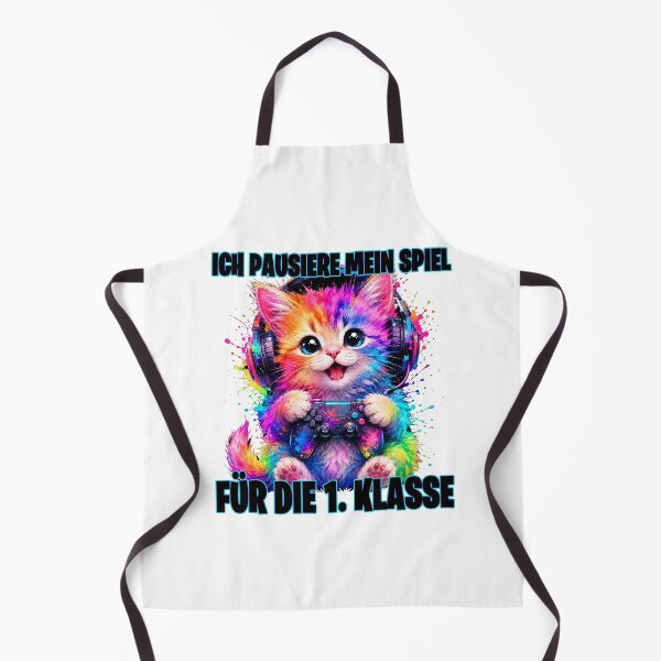 Item preview, I'm pausing my game for first grade. Cat Gamer 2026 designed and sold by MinimalChaosDE.