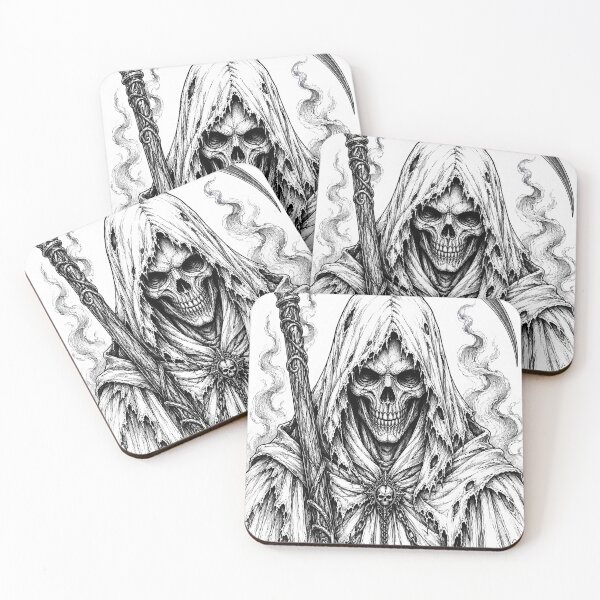 Item preview, Gothic Grim Reaper Art designed and sold by VeltharaArt.