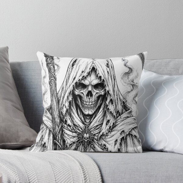 Item preview, Gothic Grim Reaper Art designed and sold by VeltharaArt.