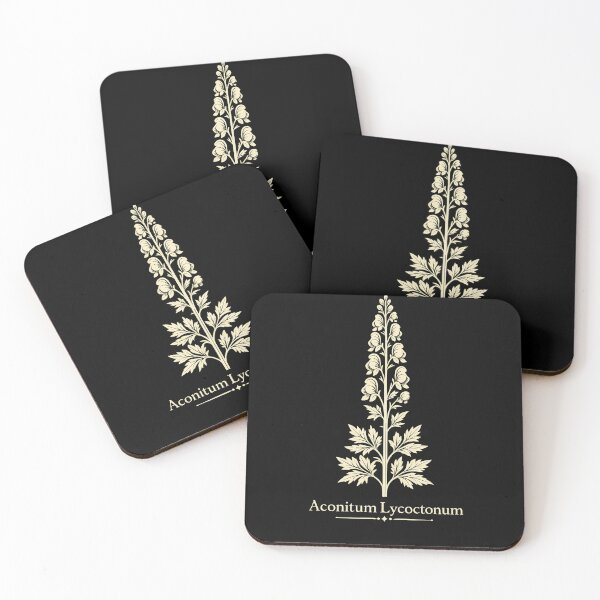 Item preview, Aconitum Lycoctonum Botanical Illustration Dark Academia Poison Plant Shirt designed and sold by nbg2012.