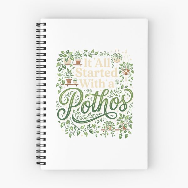 Item preview, Copy of It All Started With A Pothos Houseplant Addiction Funny Plant Lover Quote designed and sold by get55shirt.