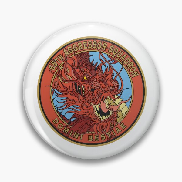 Item preview, 65th Aggressor Squadron USAF Military Patch designed and sold by CharlieDesings.