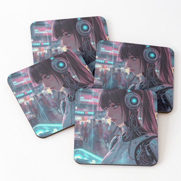 Item preview, Cyberpunk woman designed and sold by Ricewantstea.