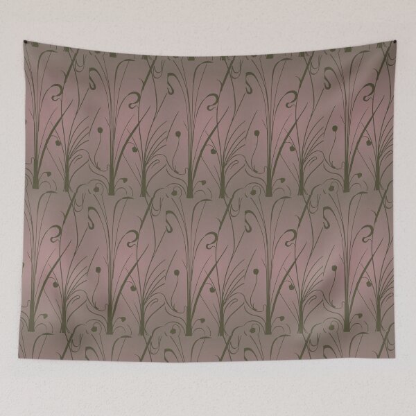 Item preview, Wildflowers in mauve  designed and sold by RhoQA.