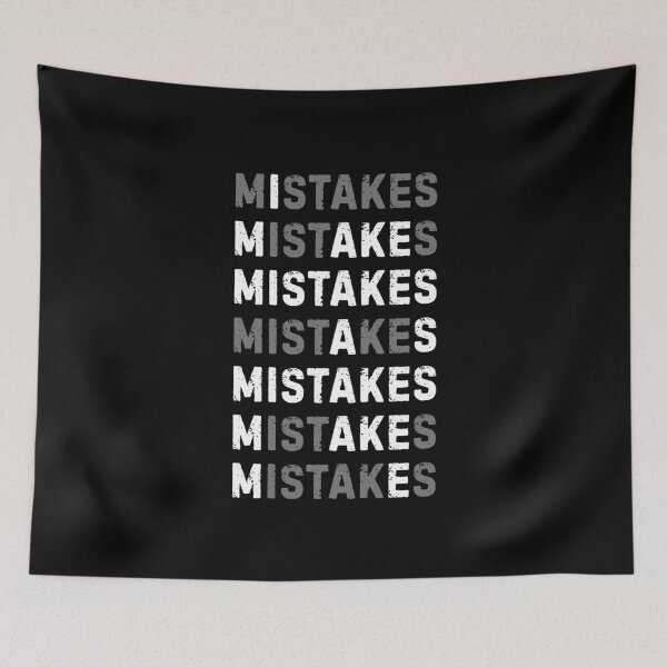 Item preview, I Make Mistakes designed and sold by DemureArtsy.