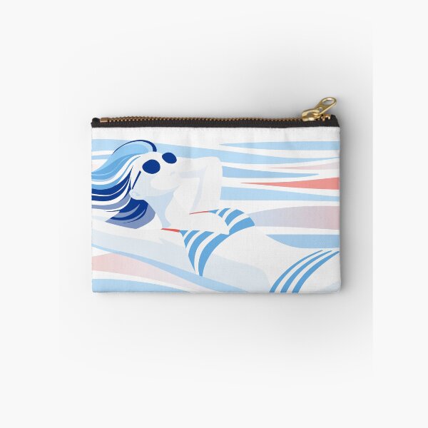 Item preview, Minimalist Beach Woman Art Print, Coastal Decor designed and sold by Studio pod Burom.