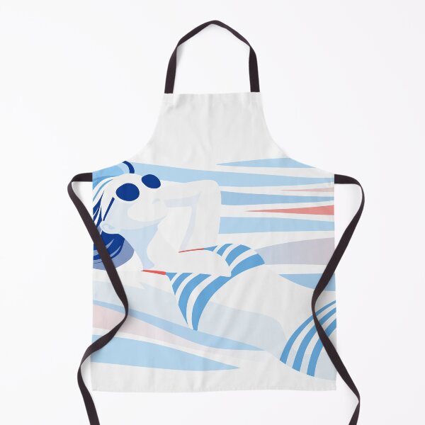 Item preview, Minimalist Beach Woman Art Print, Coastal Decor designed and sold by Studio pod Burom.