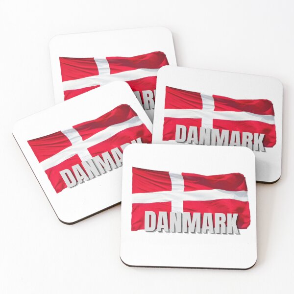 Item preview, Denmark Flag DANMARK Scandinavian Design designed and sold by RVJdesigns.
