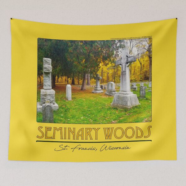 Item preview, Seminary Woods • St. Francis, Wisconsin designed and sold by MKE Rhine Maiden  •  Grumble Services, LLC..