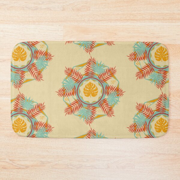 Item preview, Tropical leaves and geometric forms E9 designed and sold by StefanStudioArt.