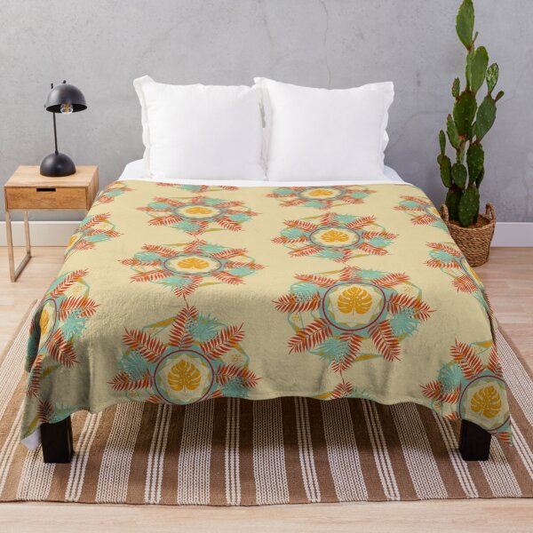 Item preview, Tropical leaves and geometric forms E9 designed and sold by StefanStudioArt.