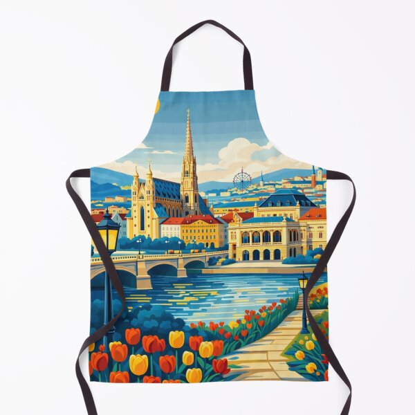 Item preview, Vienna Travel Poster designed and sold by MatthewHeights.