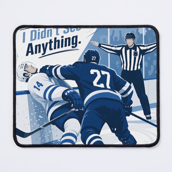 Item preview, Ref? I Didn’t See Anything Ice Hockey designed and sold by Jandedan.