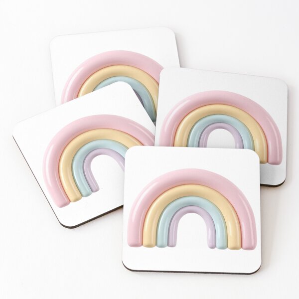 Item preview, 3D Shiny Pastel Rainbow designed and sold by BeautifulVibe.