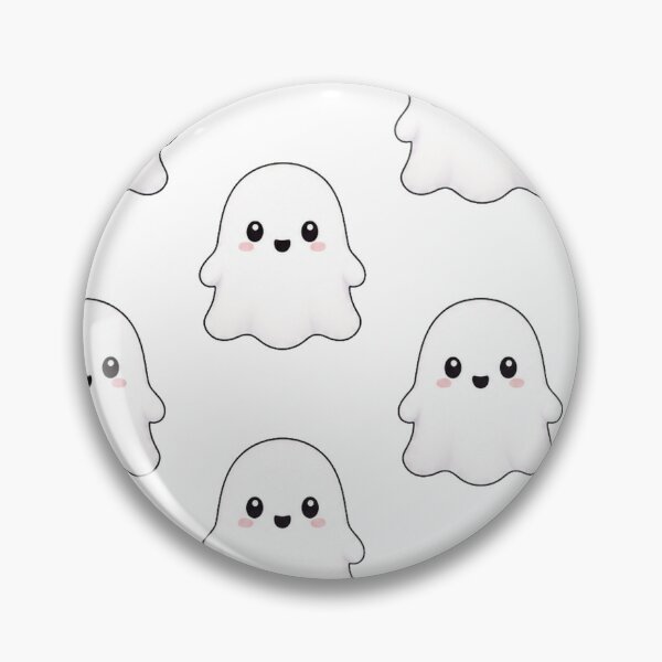 Item preview, Cute Kawaii Ghost Spooky Boo Adorable Seamless Pattern designed and sold by Seculinator.