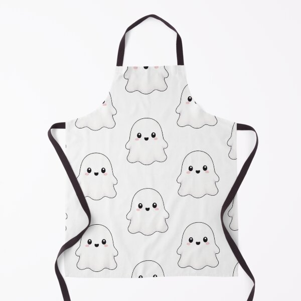 Item preview, Cute Kawaii Ghost Spooky Boo Adorable Seamless Pattern designed and sold by Seculinator.