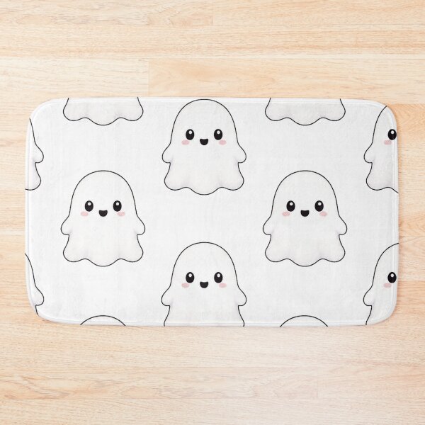 Item preview, Cute Kawaii Ghost Spooky Boo Adorable Seamless Pattern designed and sold by Seculinator.