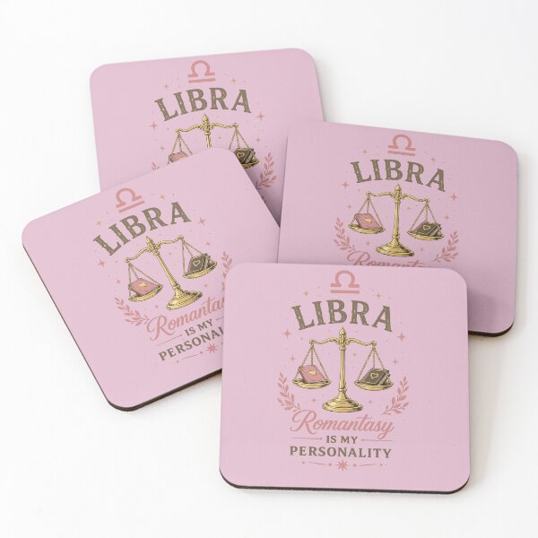 Item preview, Libra Romantasy Is My Personality – Vintage Zodiac Bookish Design designed and sold by Moonwoven Studio.