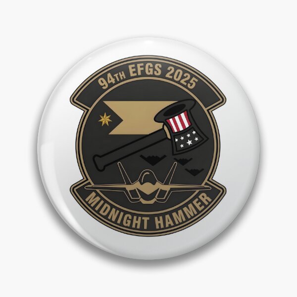 Item preview, 94th EFGS Operation Midnight Hammer 2025 Deployment Patch designed and sold by CharlieDesings.