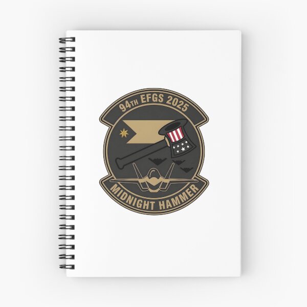 Item preview, 94th EFGS Operation Midnight Hammer 2025 Deployment Patch designed and sold by CharlieDesings.