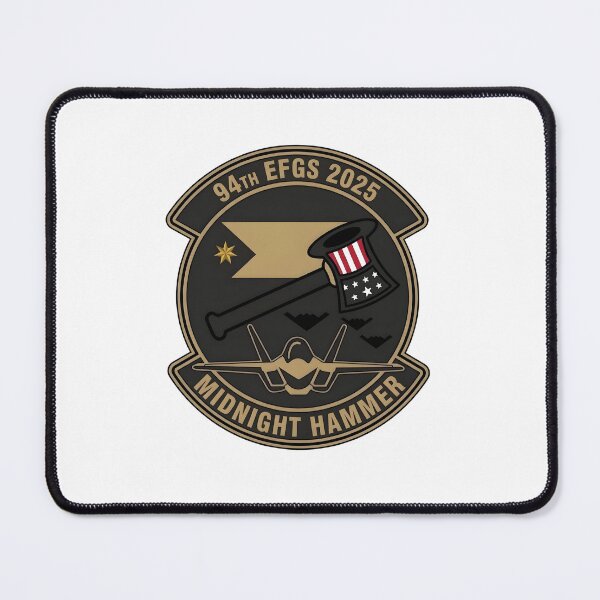 Item preview, 94th EFGS Operation Midnight Hammer 2025 Deployment Patch designed and sold by CharlieDesings.